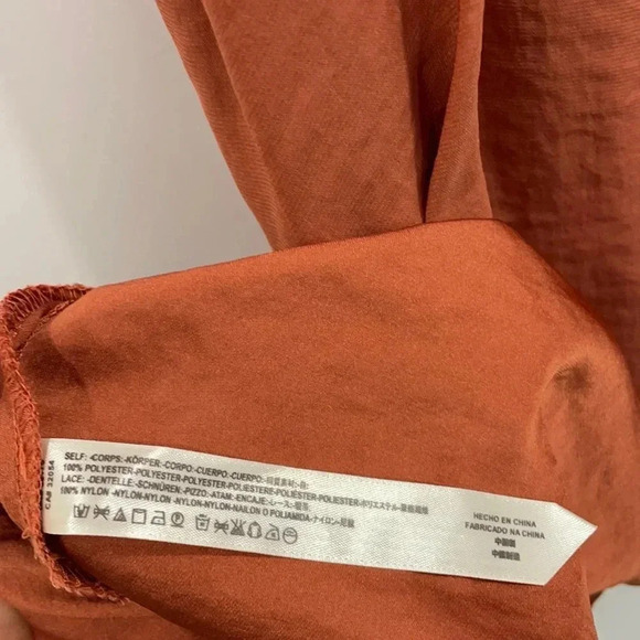 Intimately Free People Rust Orange Tank Top Size Large - Picture 10 of 10